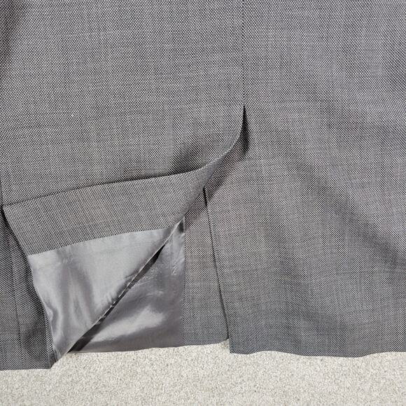 VTG Chaps Ralph Lauren Ranger 1998 Jacket Mens 46R Gray Wool Cashmere Blend - Picture 9 of 15